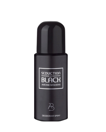 Antonio Banderas Seduction In Black Deodorant Spray – 5.0 oz for Men