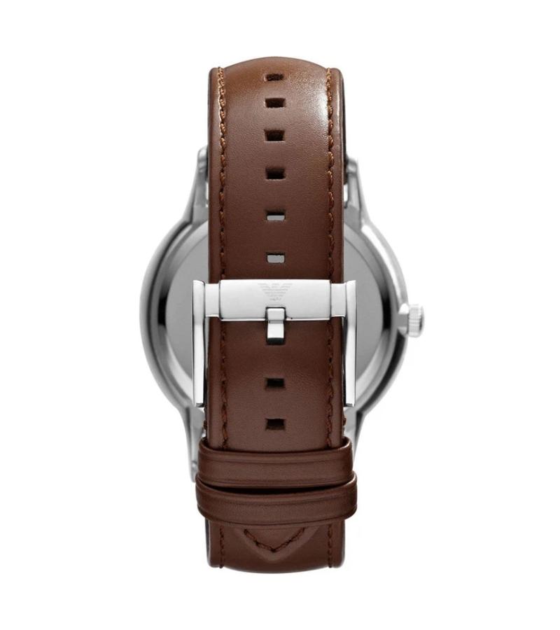 RENATO SILVER BROWN AR2463 MEN'S WATCH