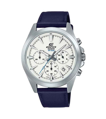 CASIO EDIFICE DEFV-630L-7AVUDF STANDARD WHITE DIAL MEN'S WATCH