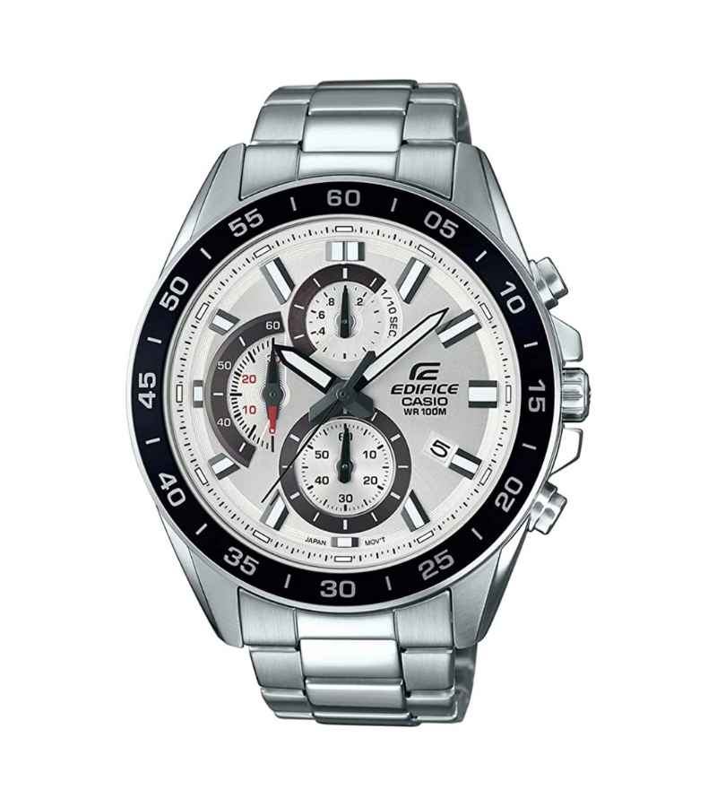 CASIO EDIFICE EFV-550D-7AVUDF WHITE ANALOG MEN'S WATCH
