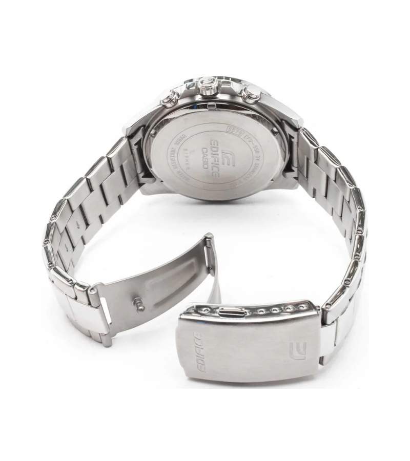 CASIO EDIFICE EFV-550D-7AVUDF WHITE ANALOG MEN'S WATCH