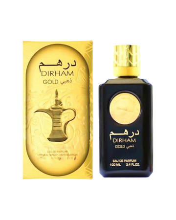 Ard Al Zaafaran Dirham Gold Eau de Parfum Spray – 3.4 oz for Men