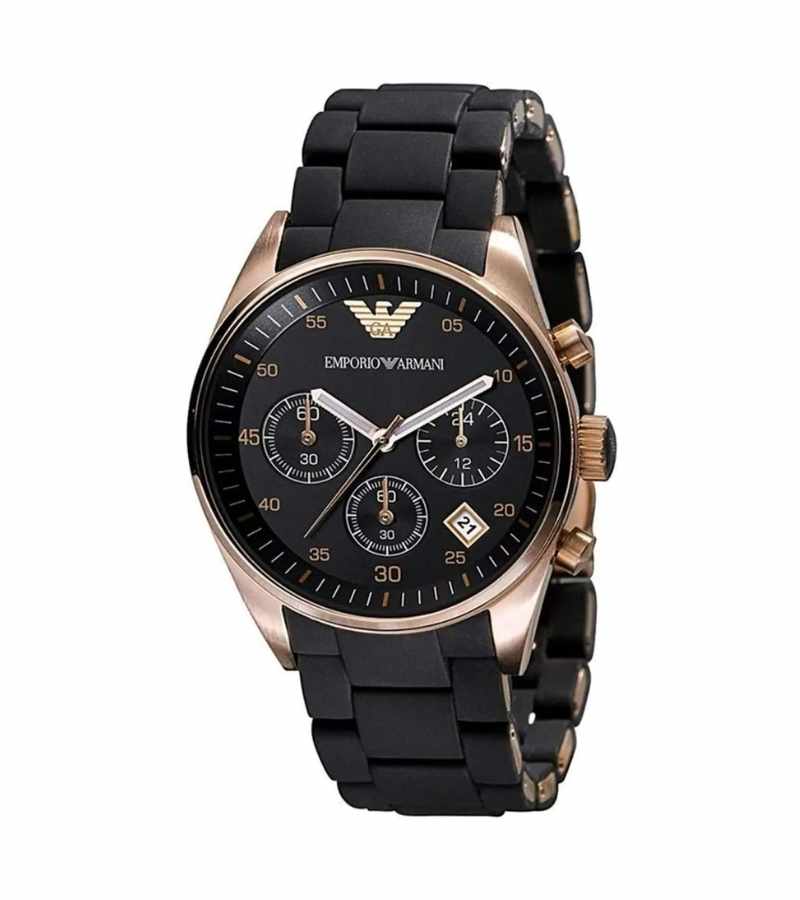 SPORTIVO CASUAL BLACK DIAL AR5905 MEN'S WATCH