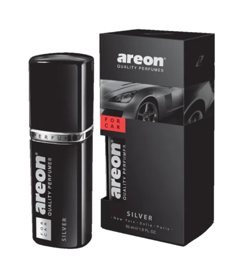 CAR PERFUME 50ML SILVER