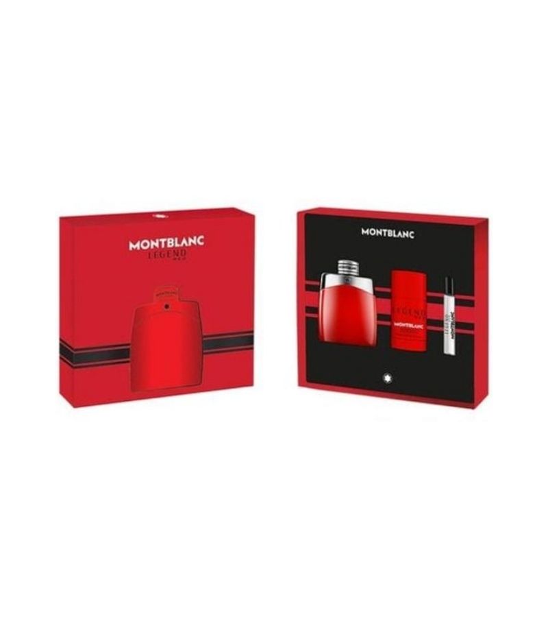 MONTBLANC LEGEND RED SET