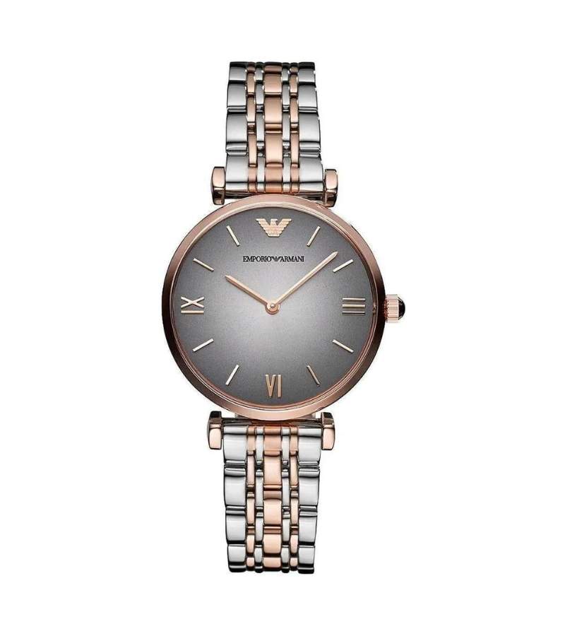 QUARTZ GREY DIAL TWO-TONE AR1725 LADIES WATCH