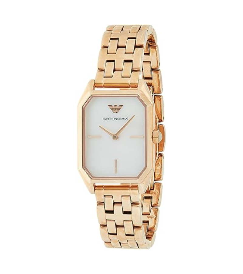 ساعة أرماني كوارتز تناظرية للسيدات